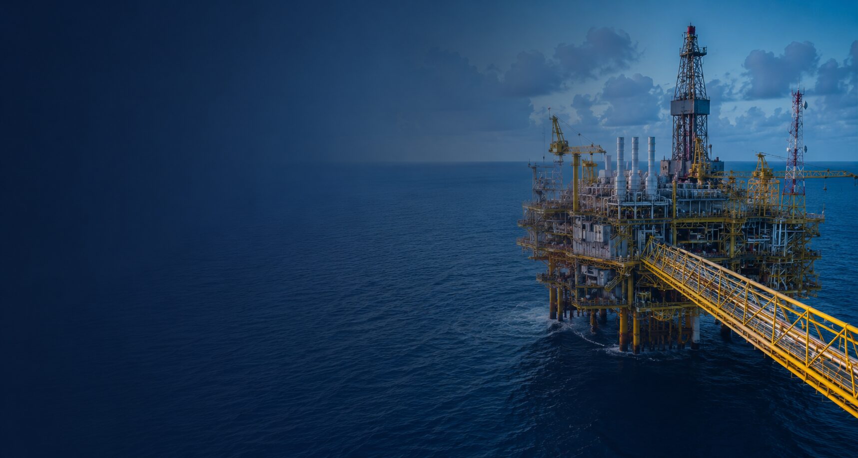 Offshore oil and gas platform
