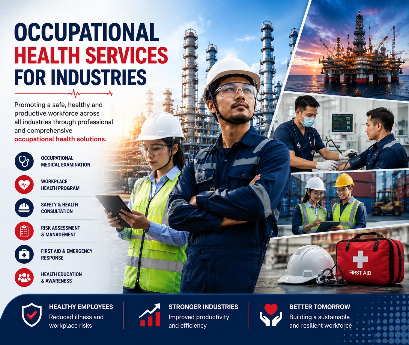 Approved Medical Examiners for Petronas, Shell, OGUK & Seafarer Health
